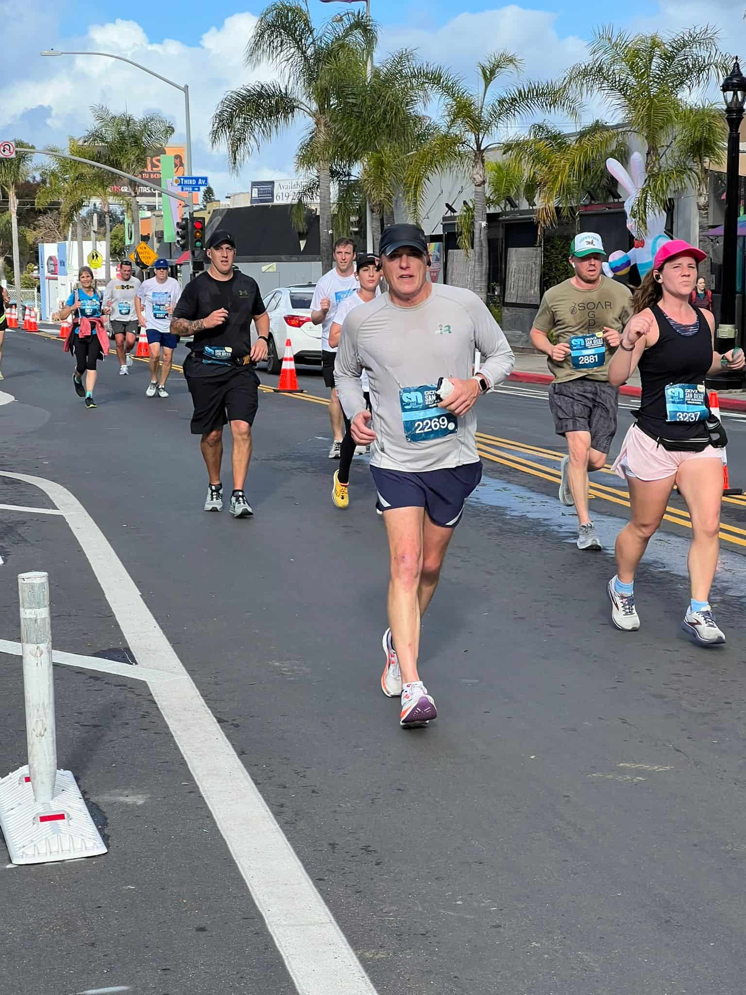 SD Half Marathon - March 2024 - Front Runners & Walkers